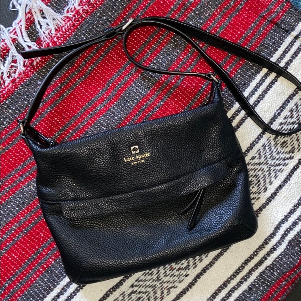 Kate Spade Black Over the Shoulder Bag